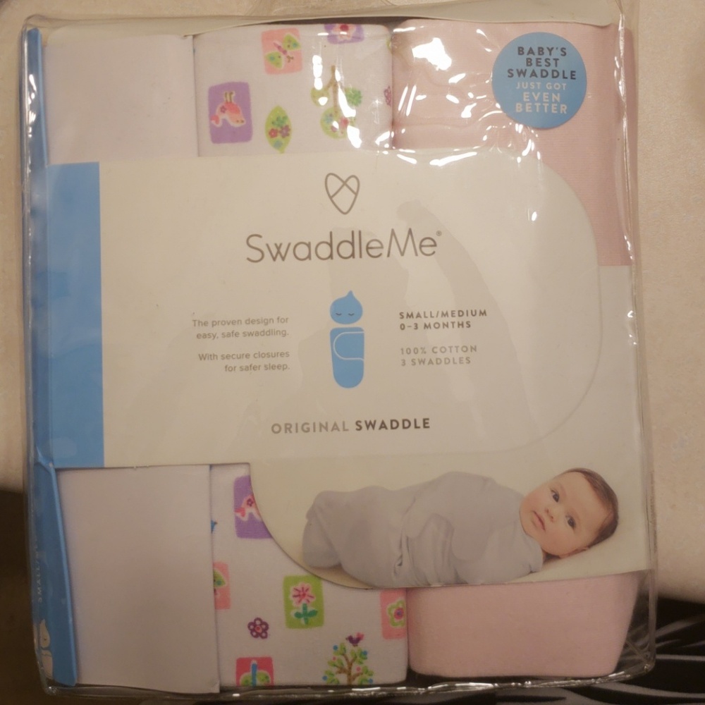 2 Never used Summer SwaddlesME in 0-3months